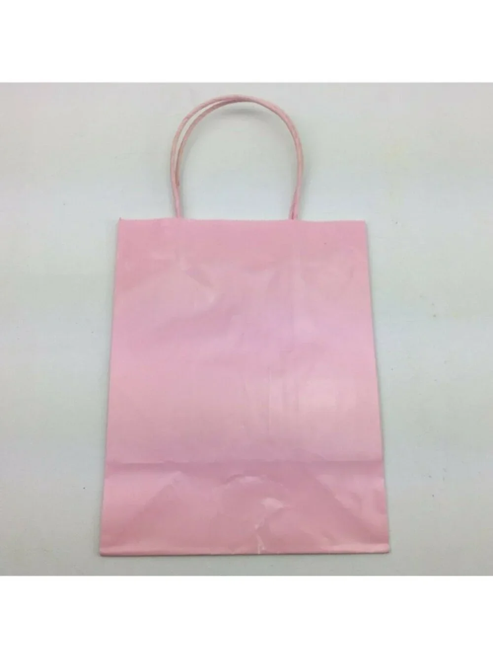 Birthday Present Wrapping Gift Bags Solid Color Lot Party Supply 9 Count
